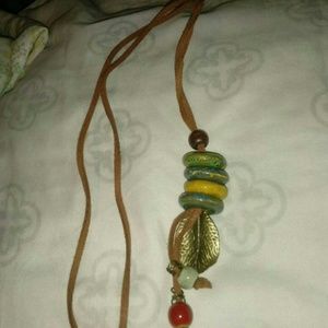 Beaded indian necklace